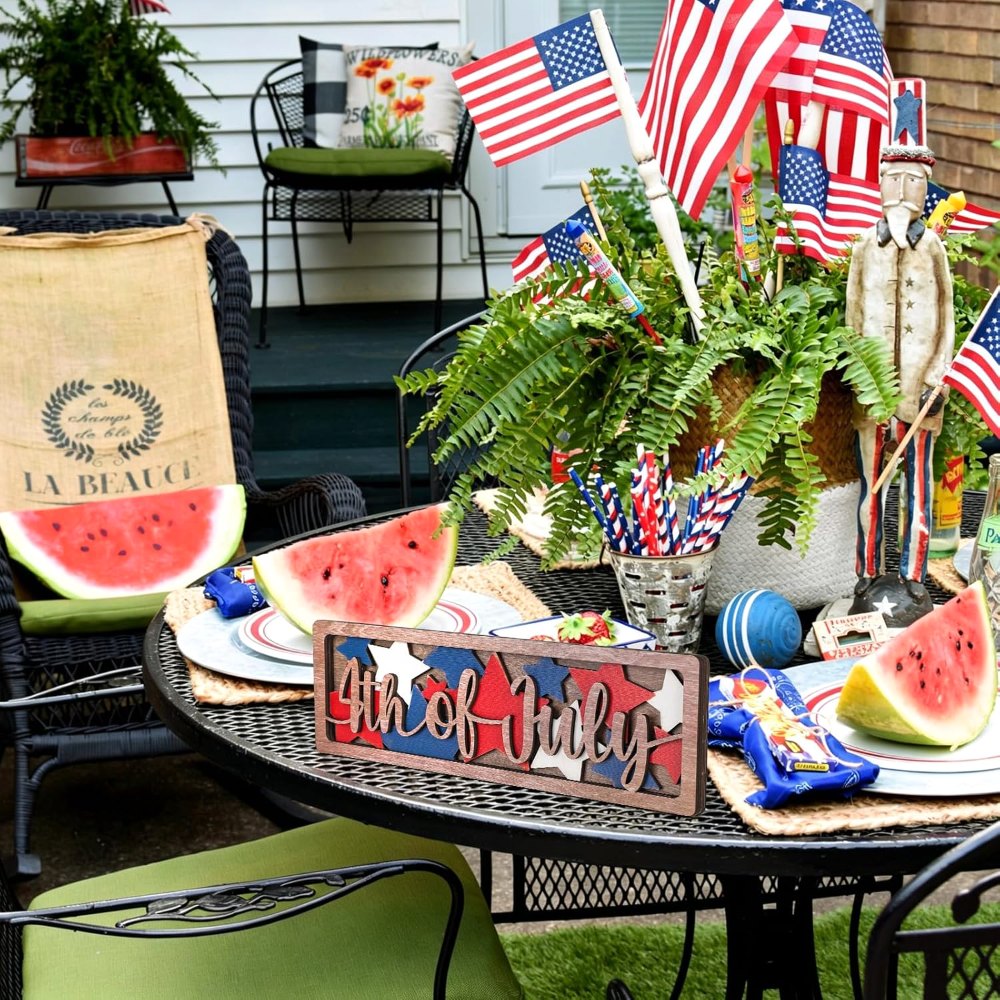 Vintage 4th of July Decorations for Office, view 5