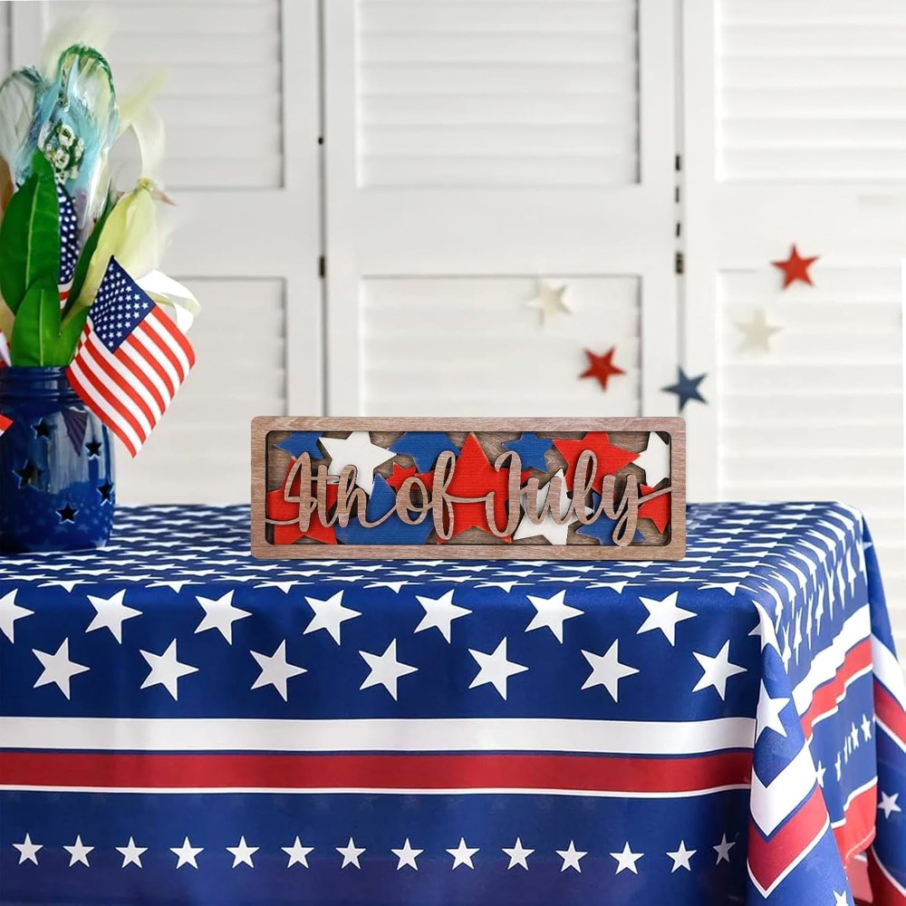 Vintage 4th of July Decorations for Office, view 7