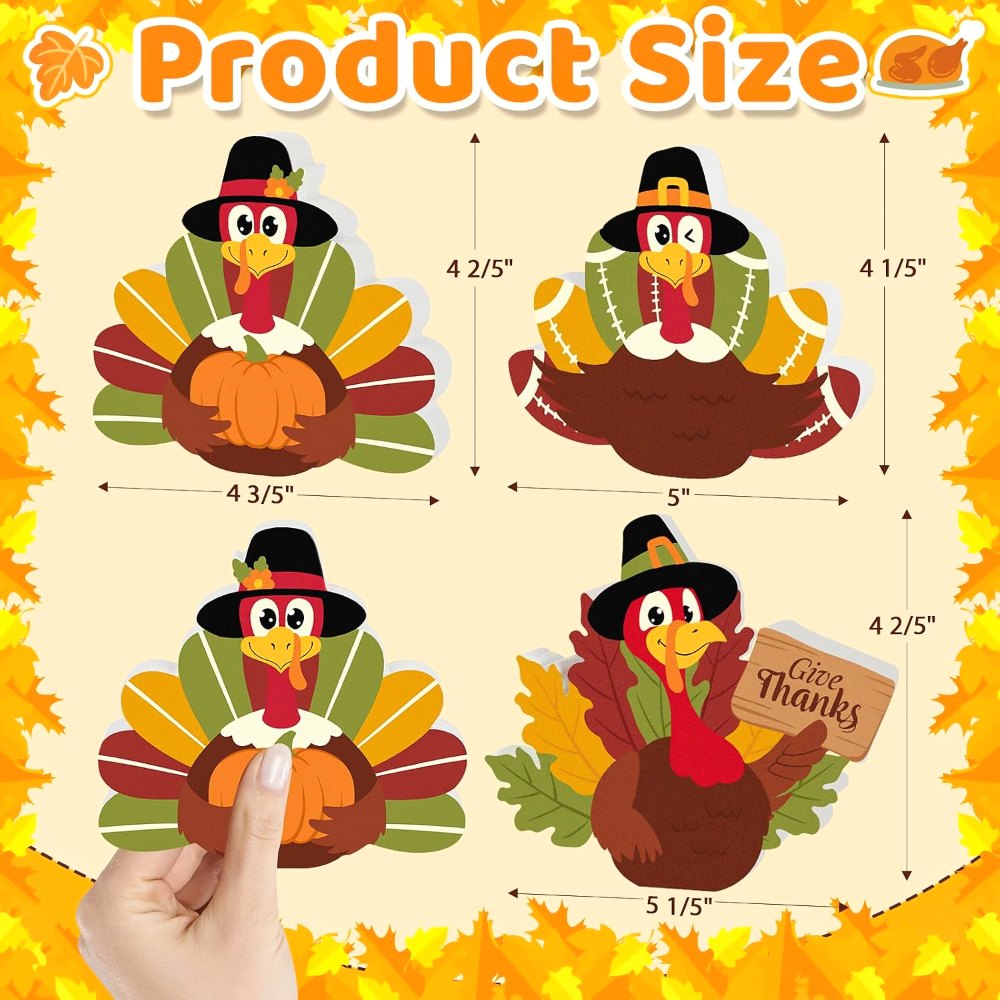 Vintage Thanksgiving Turkey Decorations, view 2