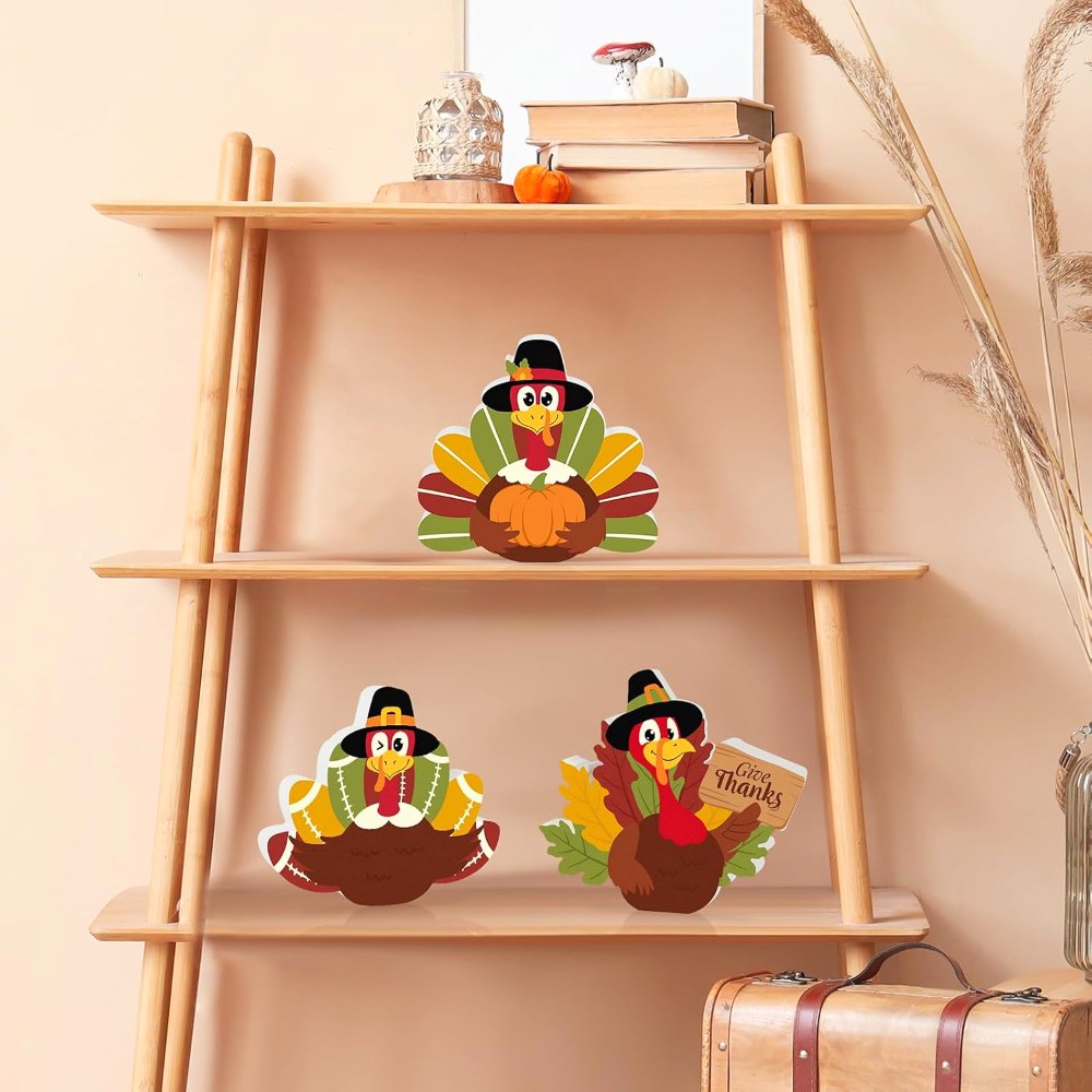 Vintage Thanksgiving Turkey Decorations, view 7